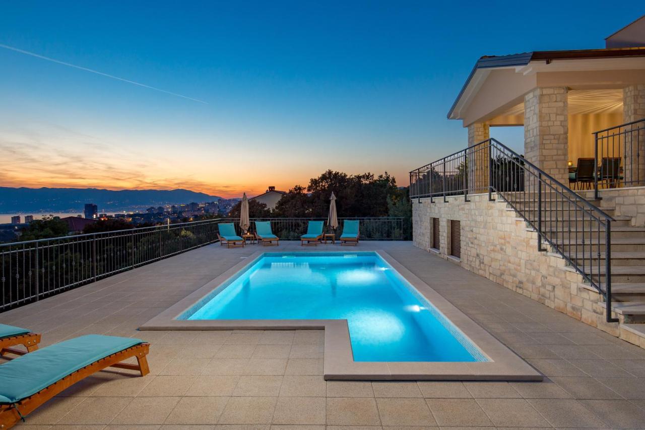 Villa Teza, Amazing View Glavani Экстерьер фото